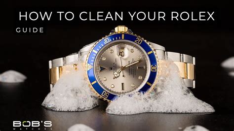 cleaning rolex submariner|how to clean Rolex glasses.